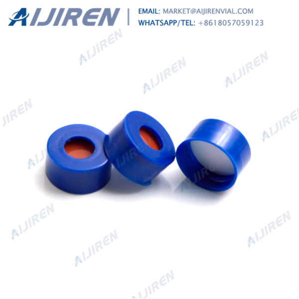 <h3>Blue Screw Cap with pre-slit Septa 9mm - Aijiren Vials</h3>
